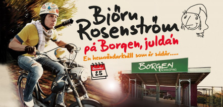 Björn Rosenström på Borgen juldagen
